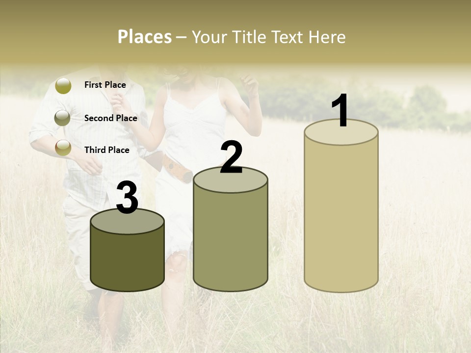 Dressed Aged Full Length PowerPoint Template