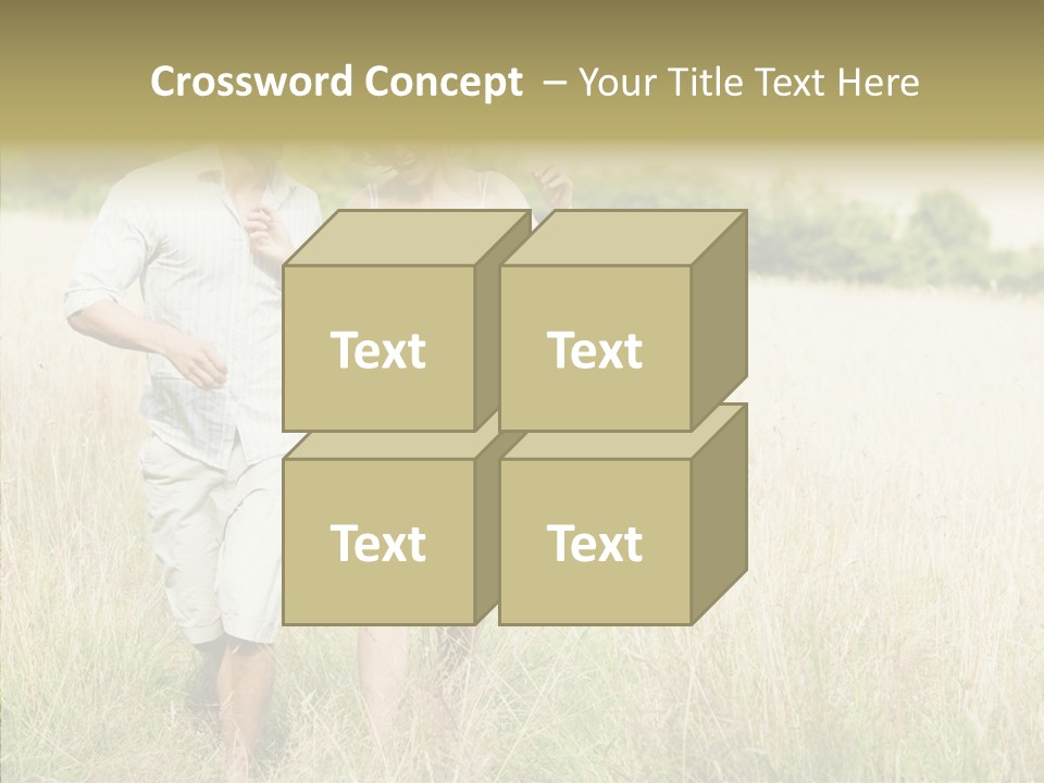 Dressed Aged Full Length PowerPoint Template