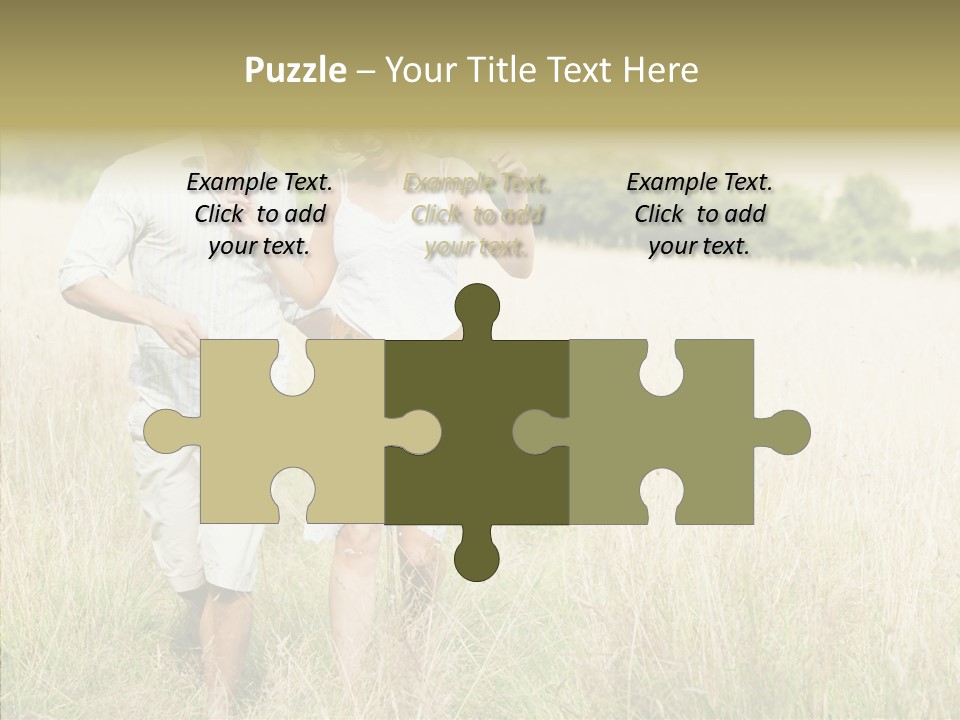 Dressed Aged Full Length PowerPoint Template