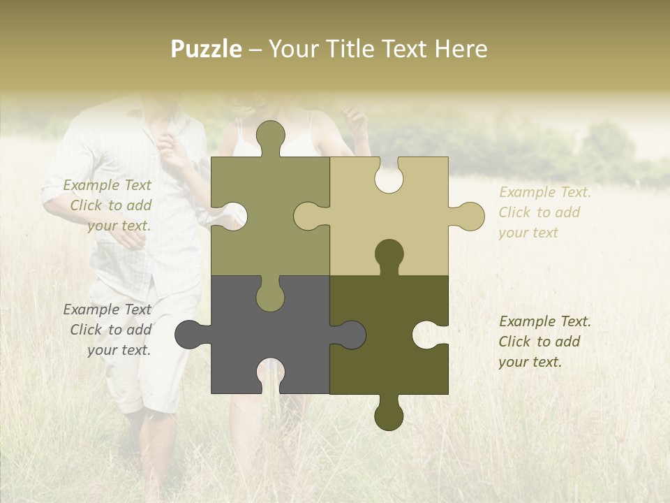 Dressed Aged Full Length PowerPoint Template