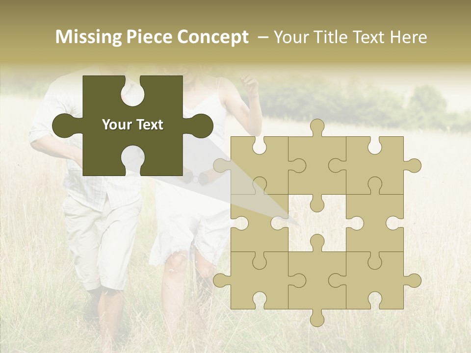 Dressed Aged Full Length PowerPoint Template