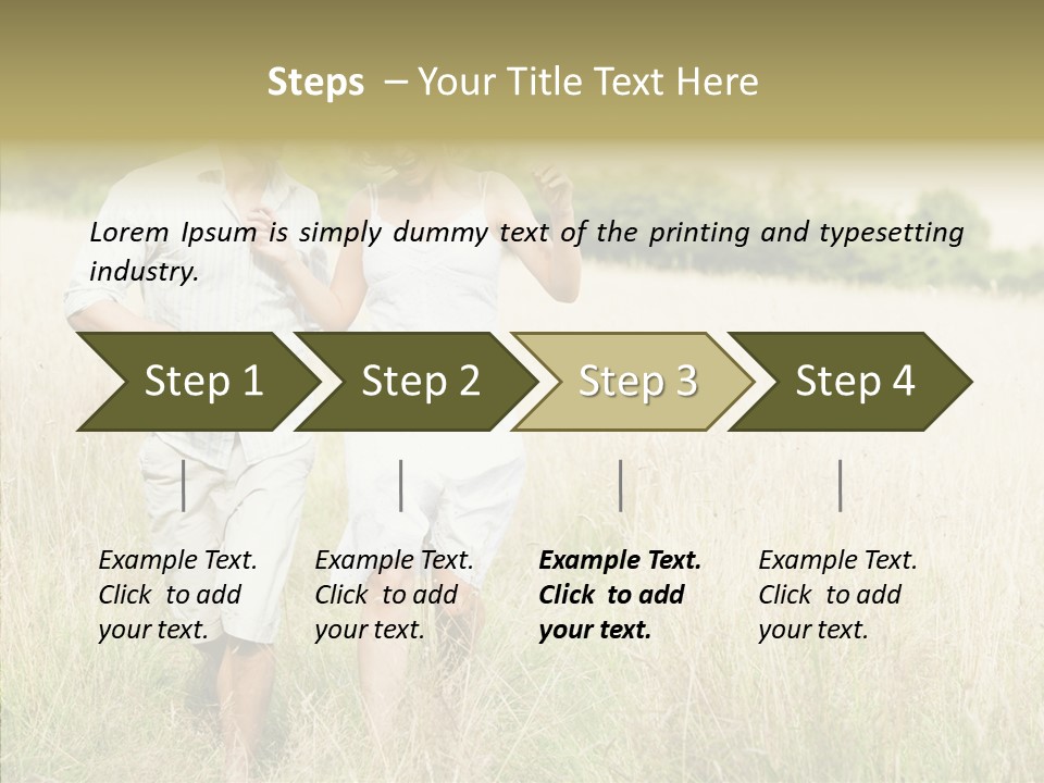Dressed Aged Full Length PowerPoint Template