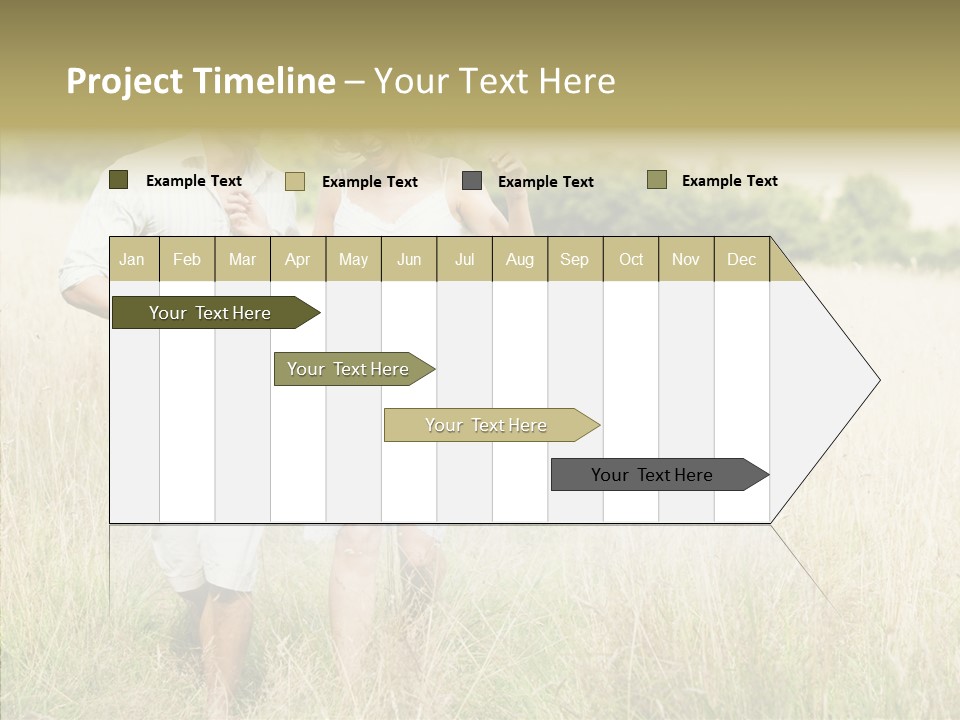 Dressed Aged Full Length PowerPoint Template