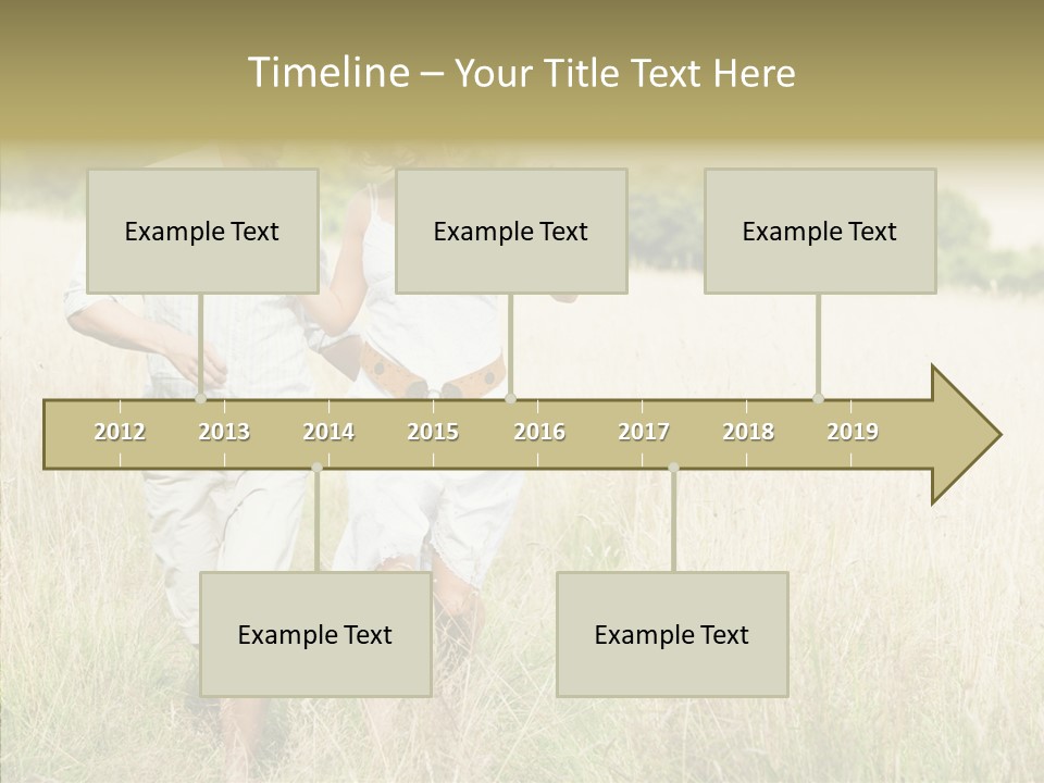 Dressed Aged Full Length PowerPoint Template