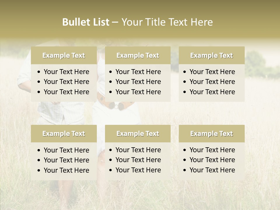Dressed Aged Full Length PowerPoint Template