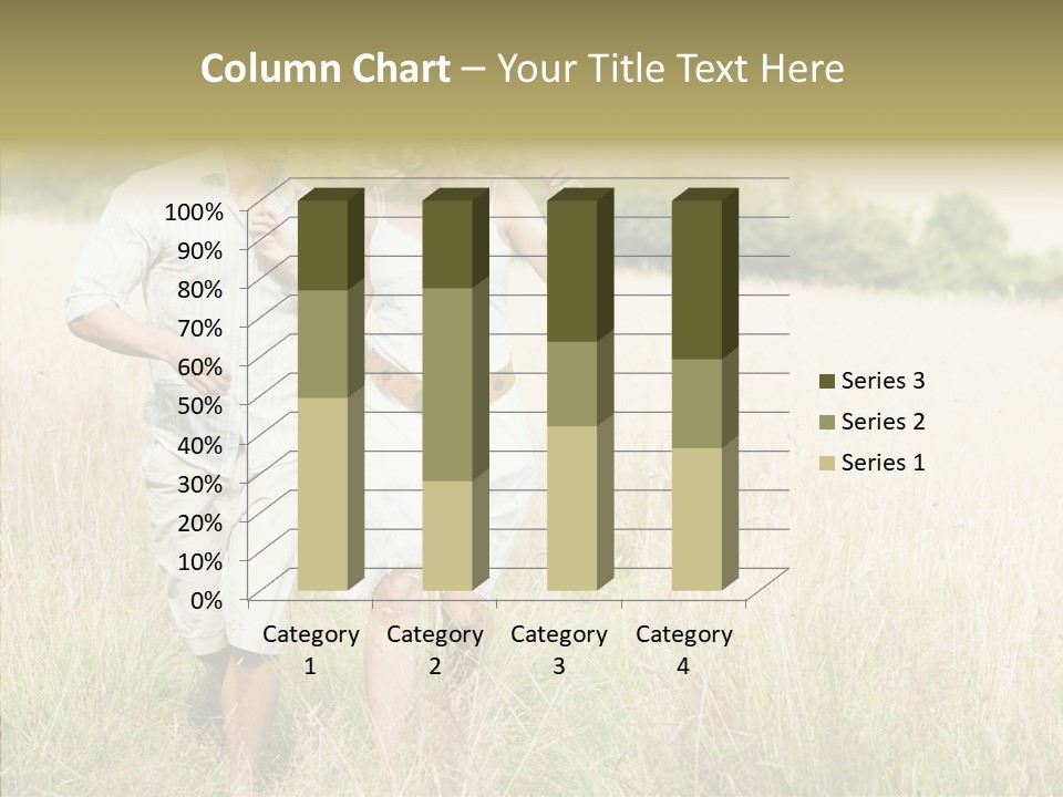 Dressed Aged Full Length PowerPoint Template