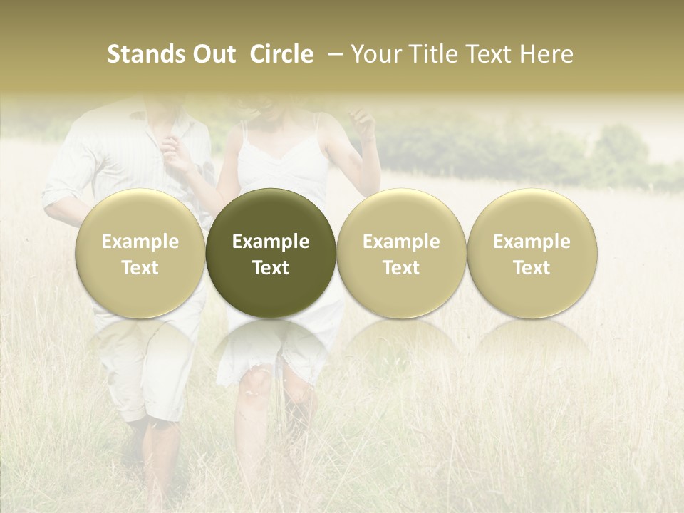 Dressed Aged Full Length PowerPoint Template