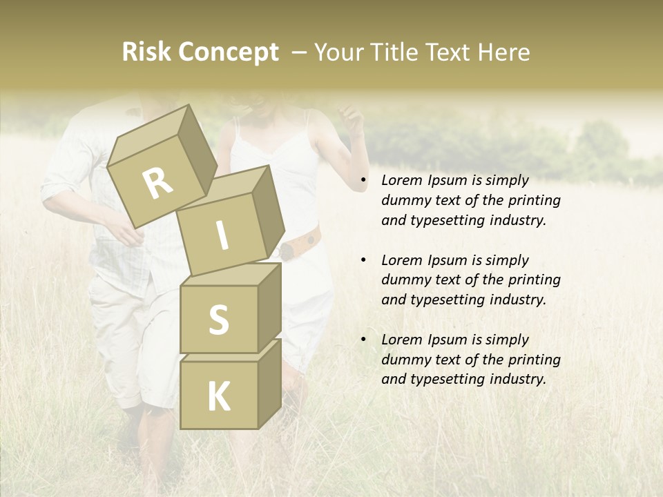 Dressed Aged Full Length PowerPoint Template