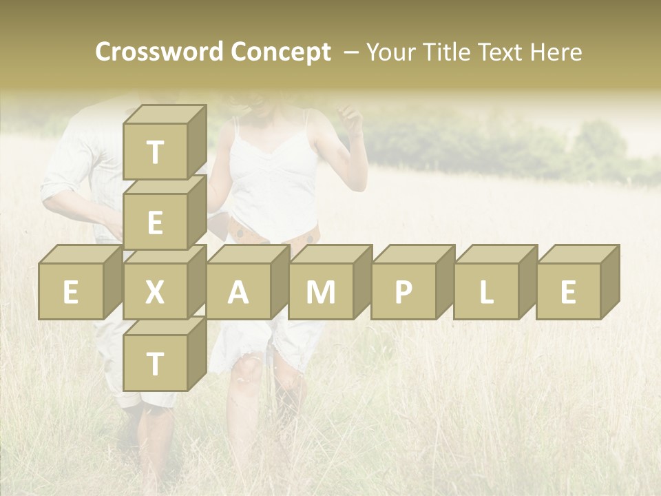 Dressed Aged Full Length PowerPoint Template