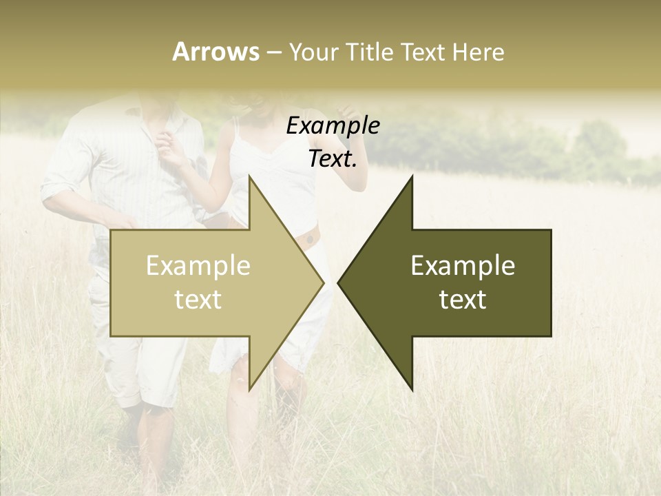 Dressed Aged Full Length PowerPoint Template