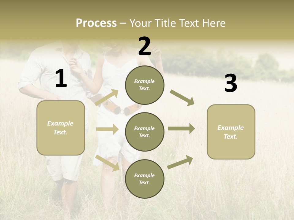 Dressed Aged Full Length PowerPoint Template