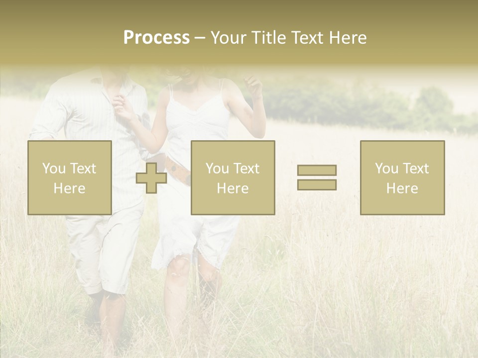 Dressed Aged Full Length PowerPoint Template