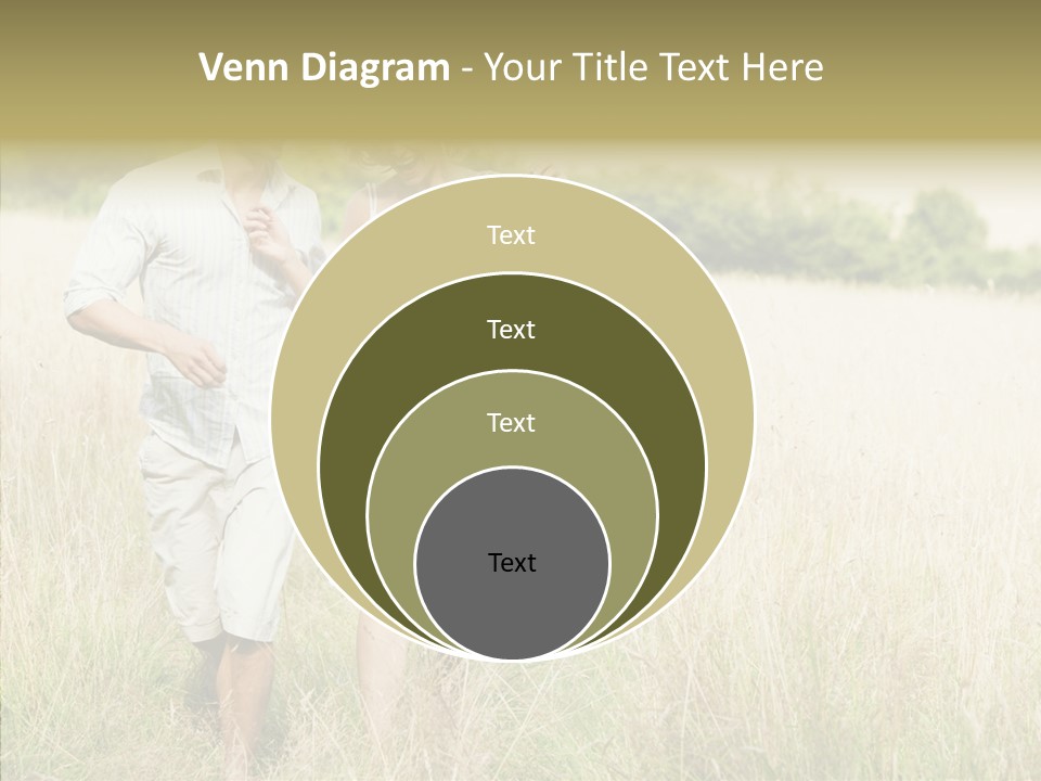 Dressed Aged Full Length PowerPoint Template