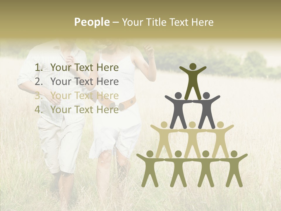 Dressed Aged Full Length PowerPoint Template