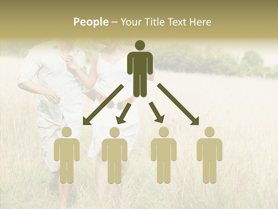 Dressed Aged Full Length PowerPoint Template