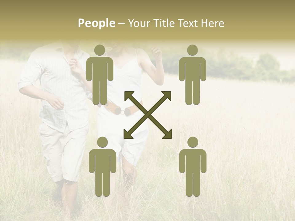 Dressed Aged Full Length PowerPoint Template