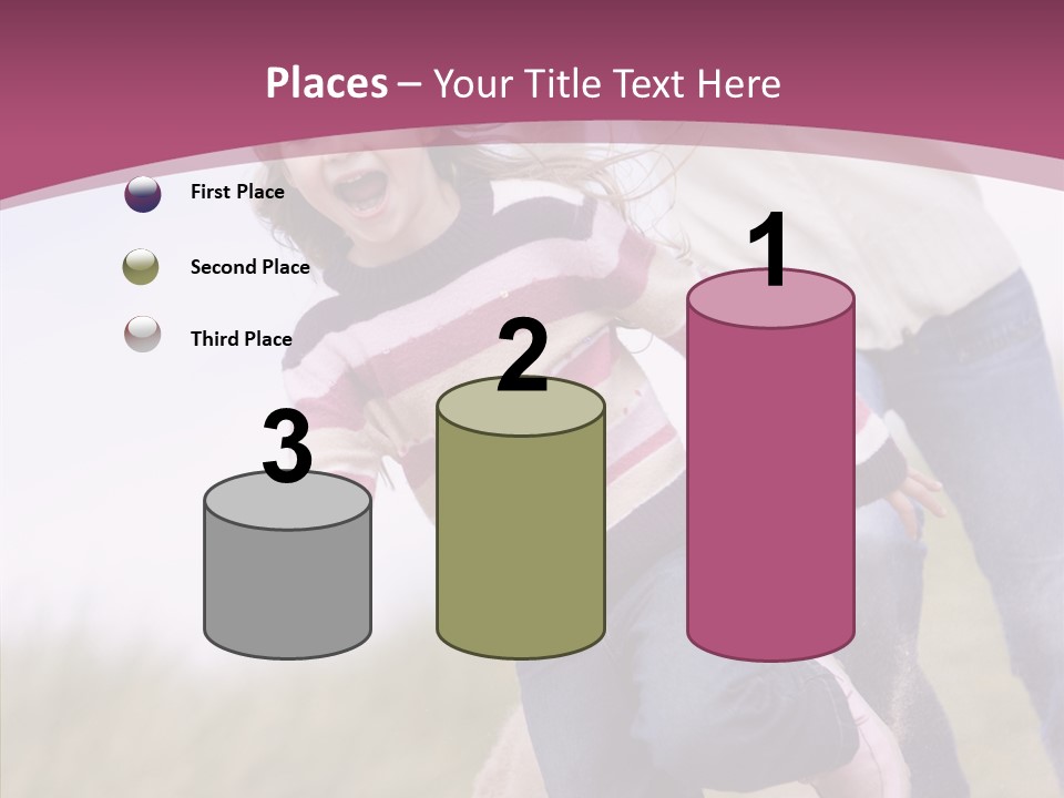 Color Woman  PowerPoint Template