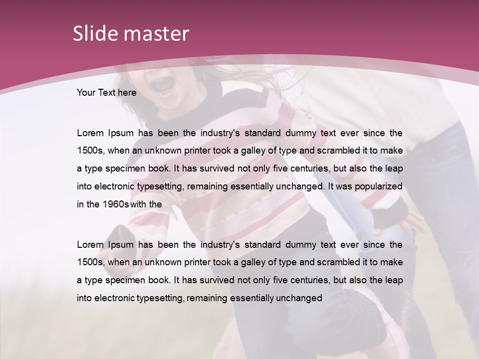 Color Woman  PowerPoint Template