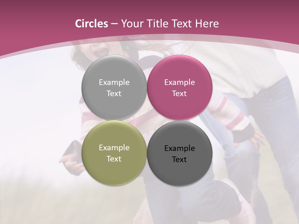 Color Woman  PowerPoint Template