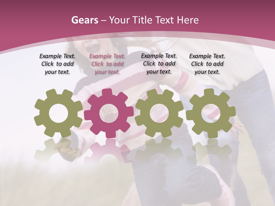 Color Woman  PowerPoint Template