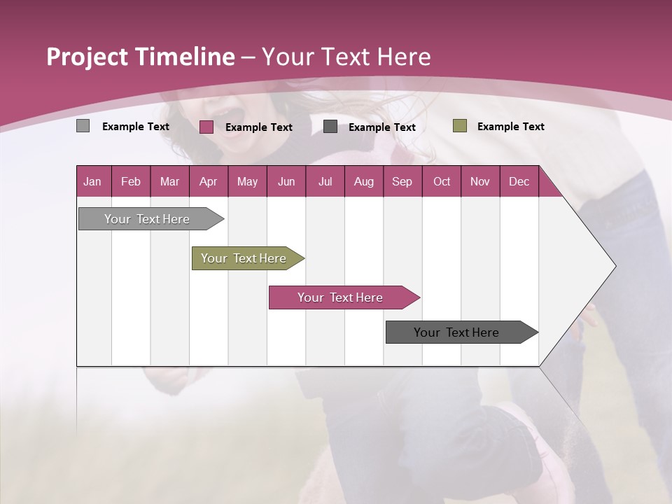 Color Woman  PowerPoint Template