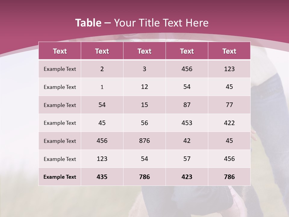 Color Woman  PowerPoint Template