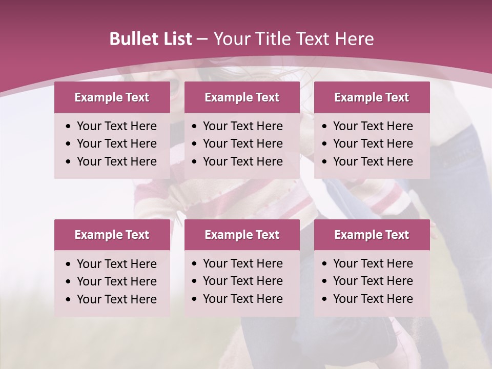 Color Woman  PowerPoint Template