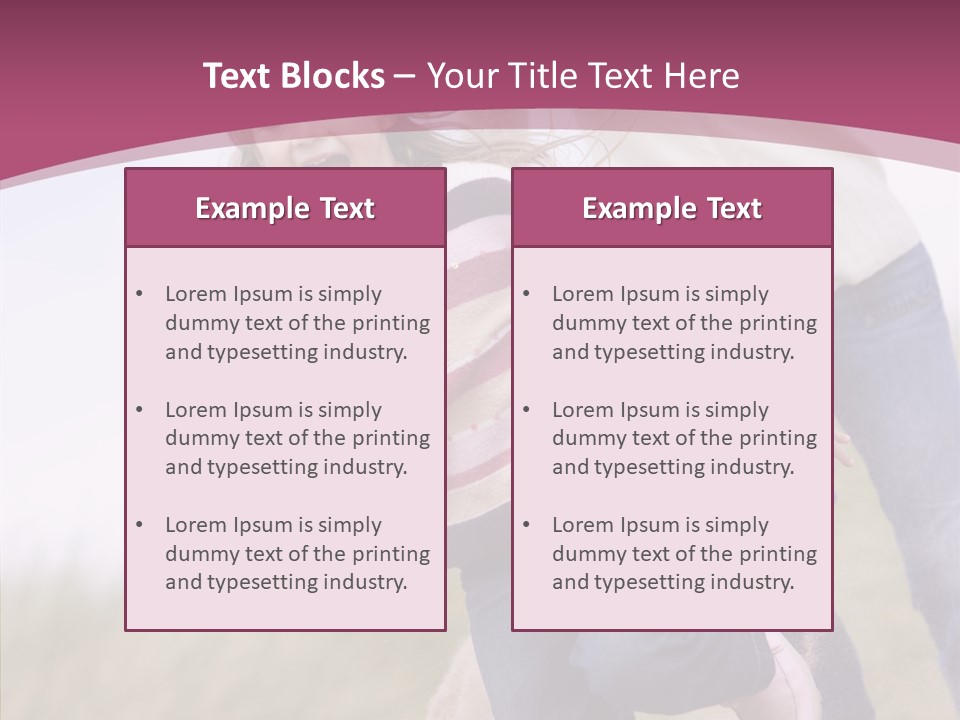 Color Woman  PowerPoint Template