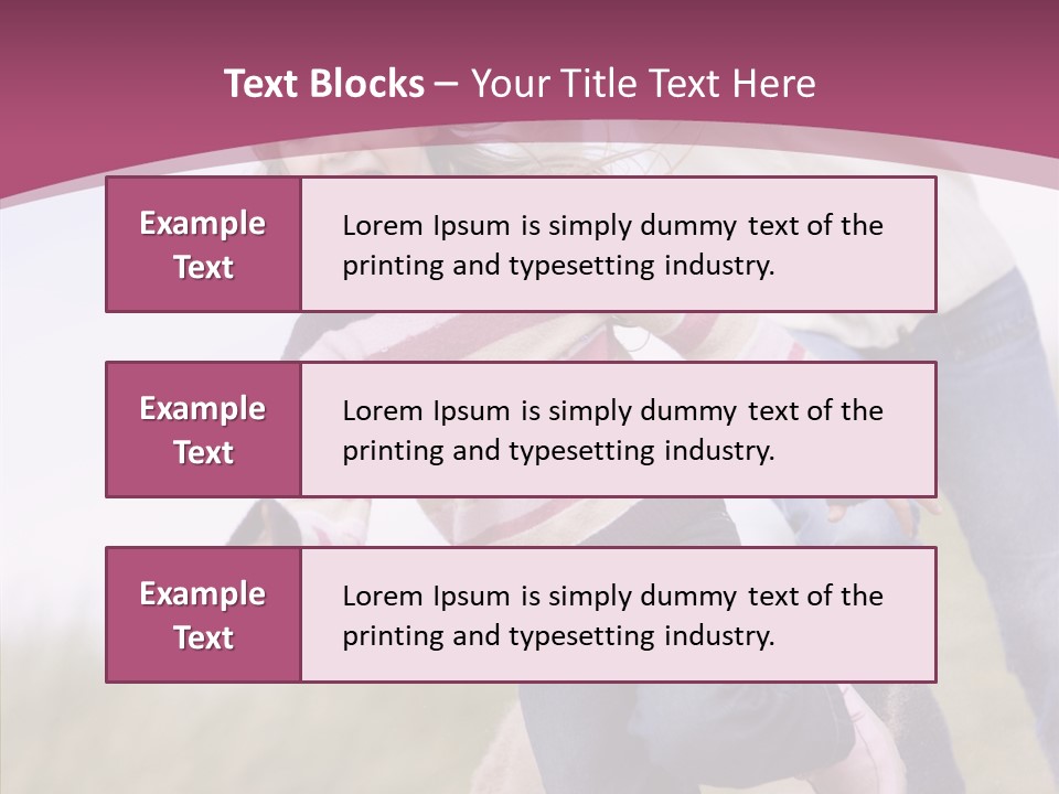 Color Woman  PowerPoint Template