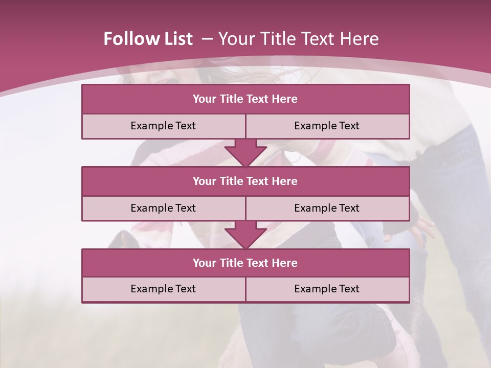 Color Woman  PowerPoint Template