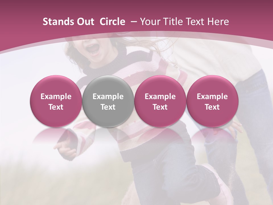 Color Woman  PowerPoint Template