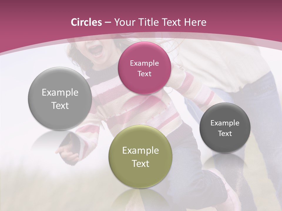 Color Woman  PowerPoint Template