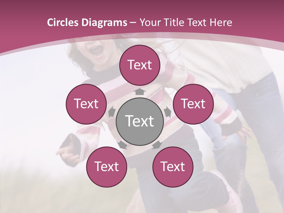 Color Woman  PowerPoint Template