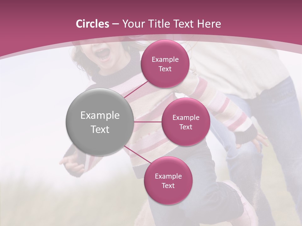 Color Woman  PowerPoint Template