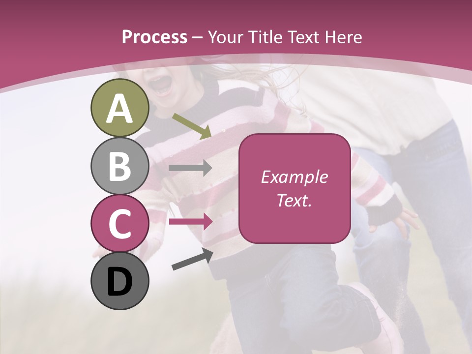 Color Woman  PowerPoint Template