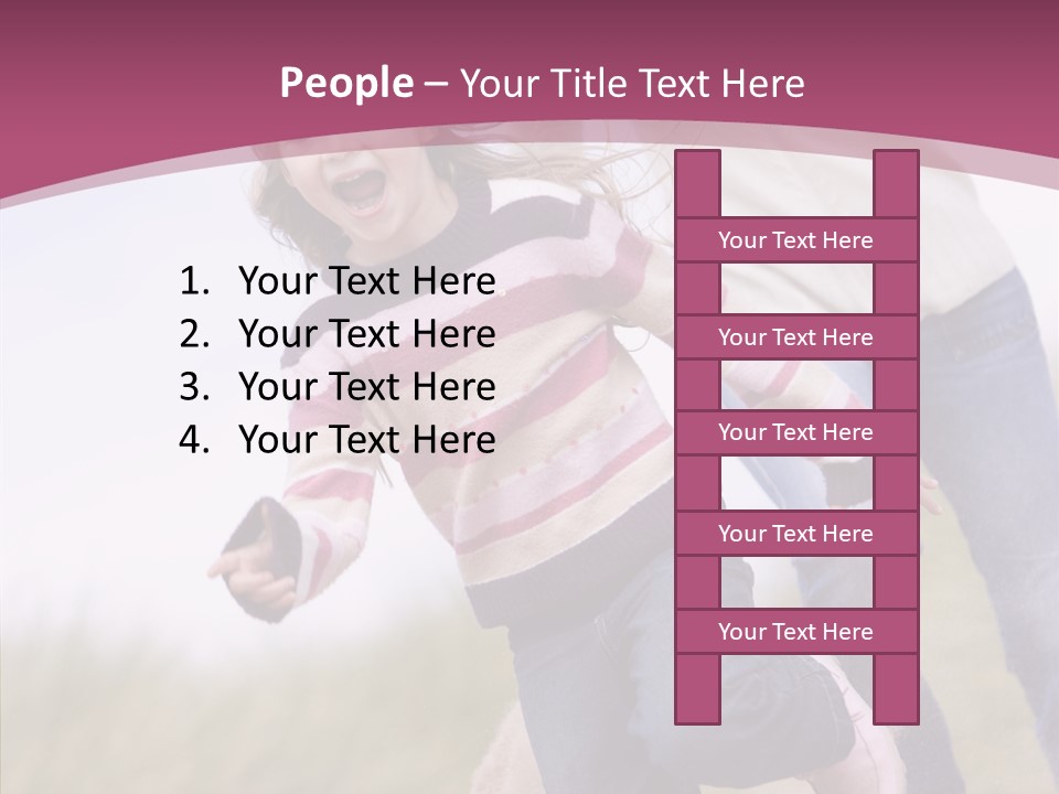 Color Woman  PowerPoint Template
