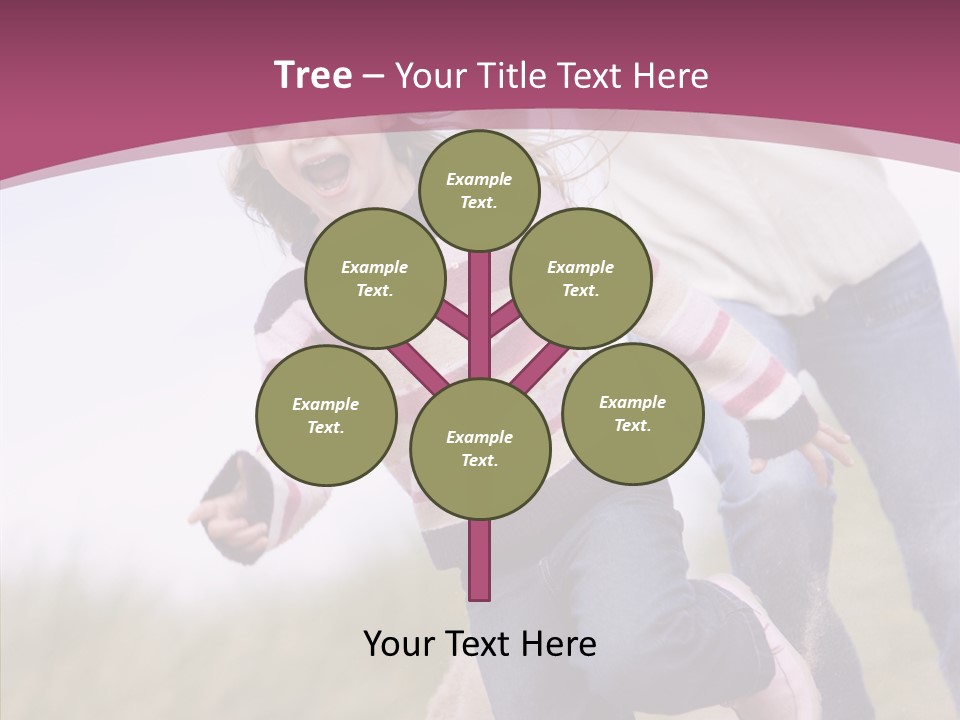 Color Woman  PowerPoint Template