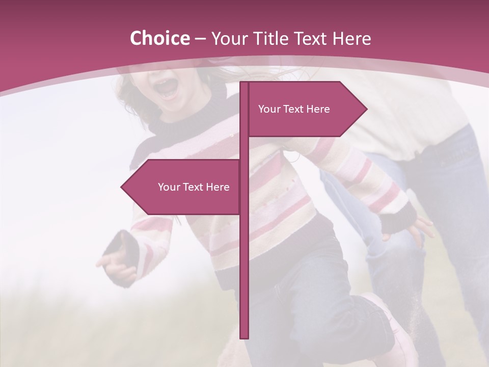 Color Woman  PowerPoint Template