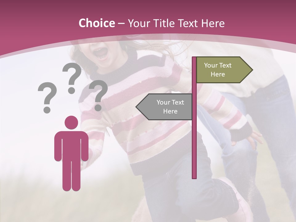 Color Woman  PowerPoint Template