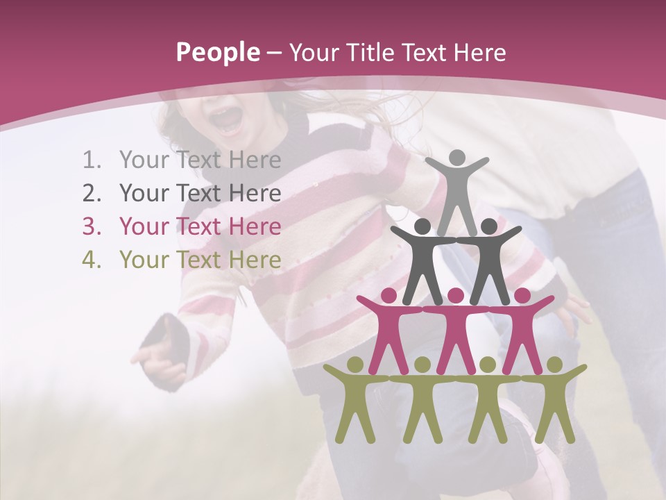 Color Woman  PowerPoint Template