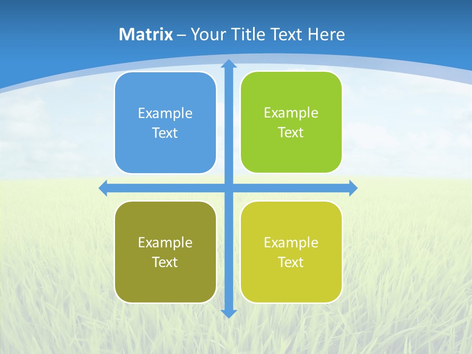 Scenery Spring Sunny PowerPoint Template