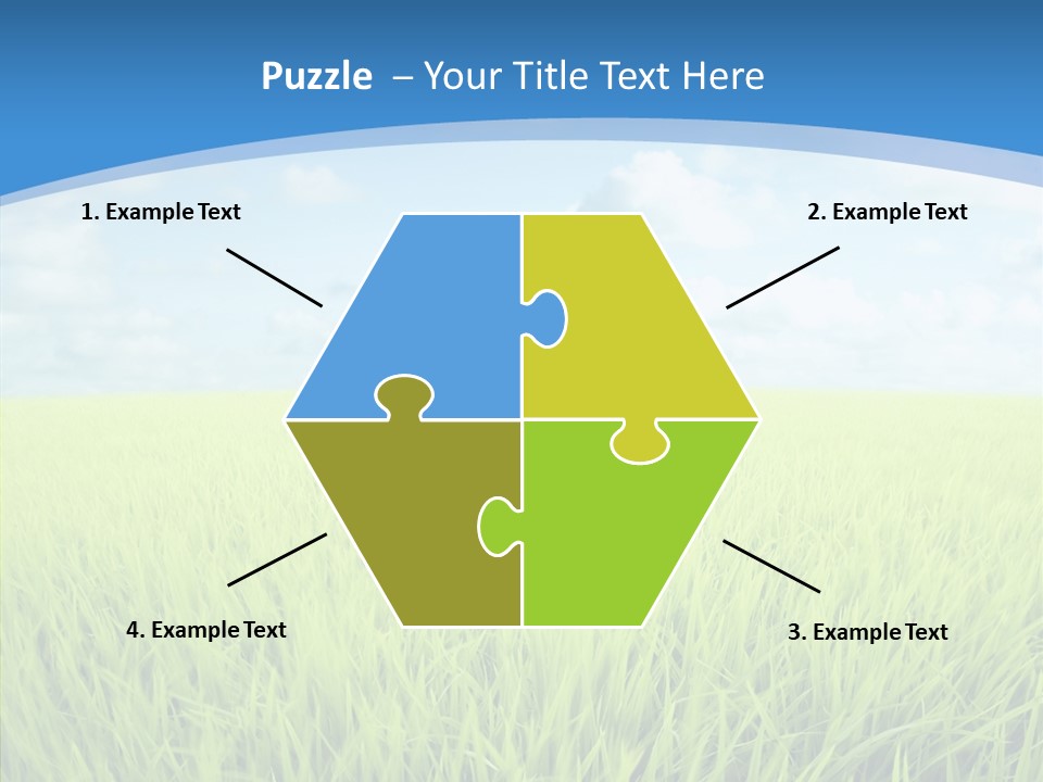 Scenery Spring Sunny PowerPoint Template