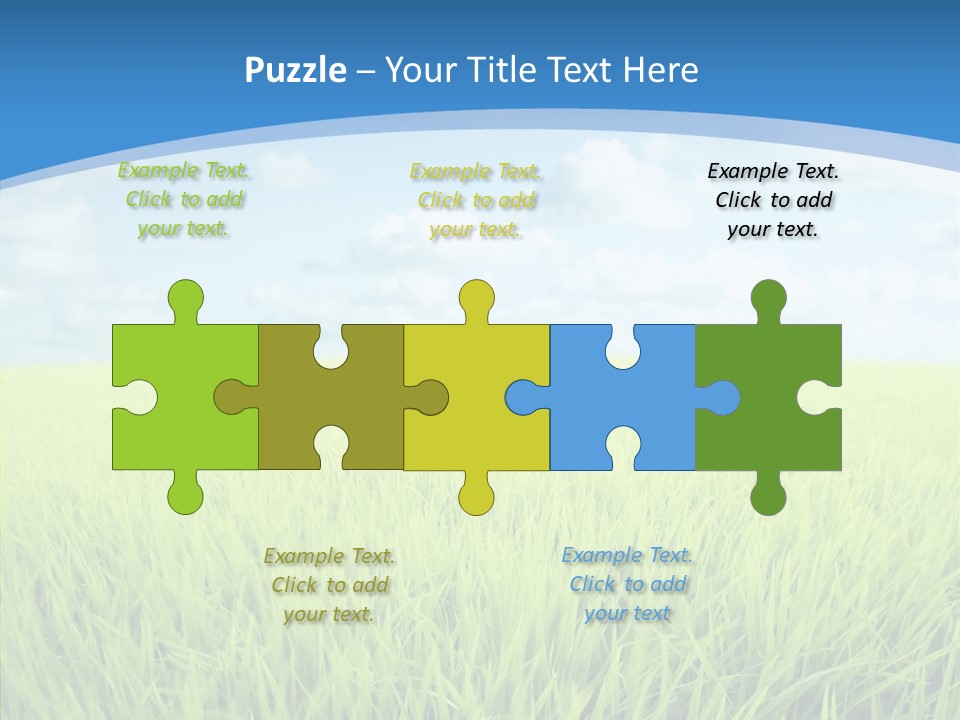 Scenery Spring Sunny PowerPoint Template