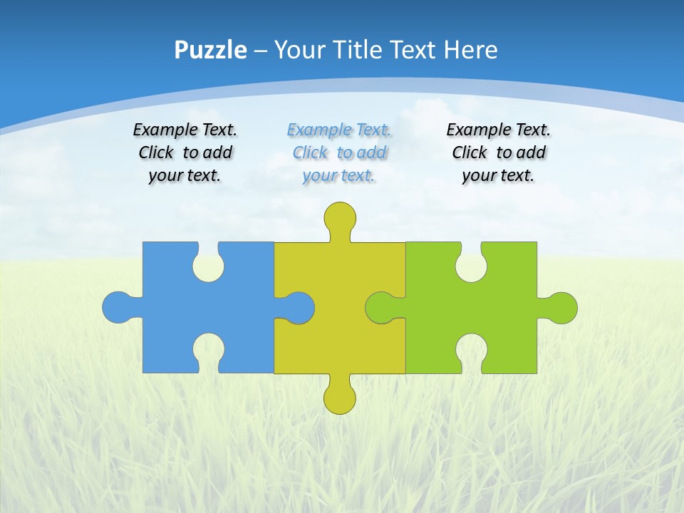 Scenery Spring Sunny PowerPoint Template