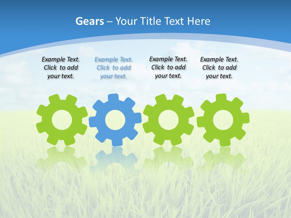 Scenery Spring Sunny PowerPoint Template