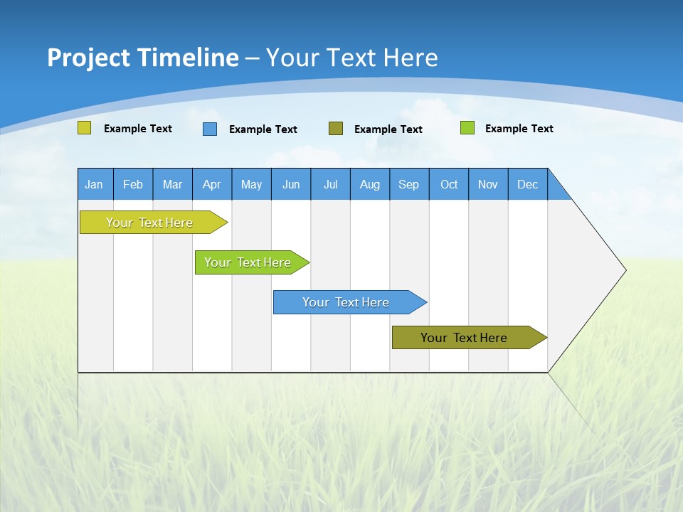 Scenery Spring Sunny PowerPoint Template