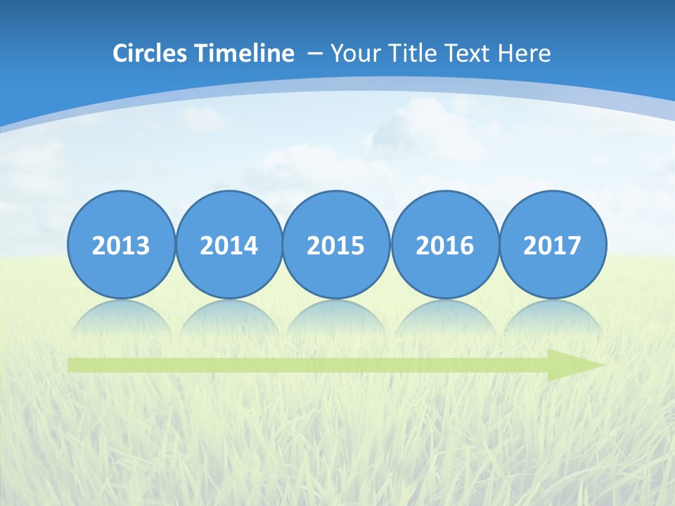 Scenery Spring Sunny PowerPoint Template