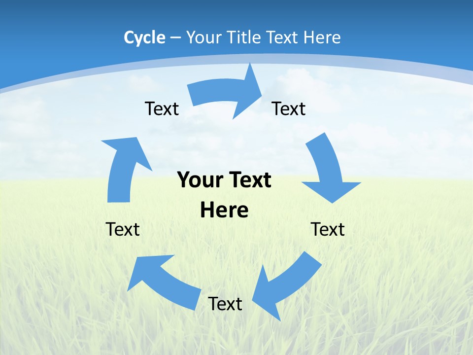 Scenery Spring Sunny PowerPoint Template