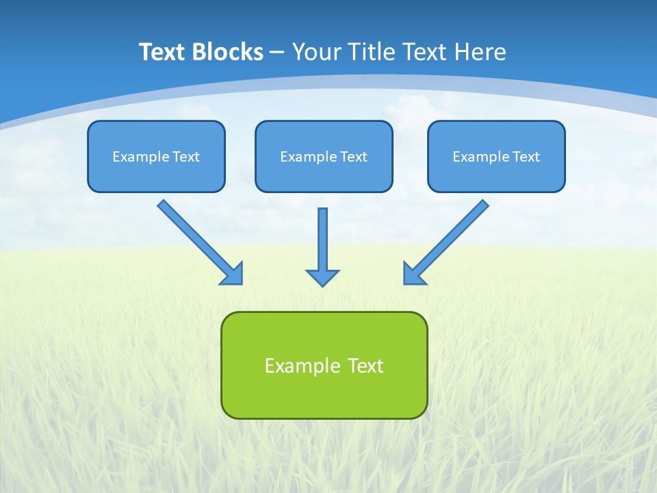 Scenery Spring Sunny PowerPoint Template