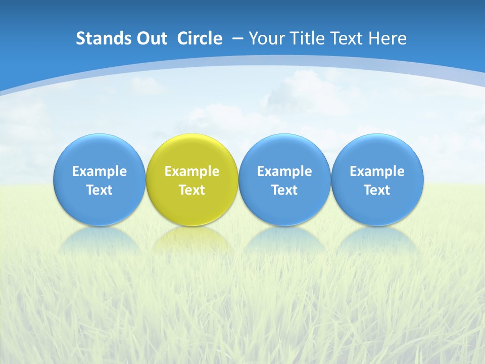 Scenery Spring Sunny PowerPoint Template